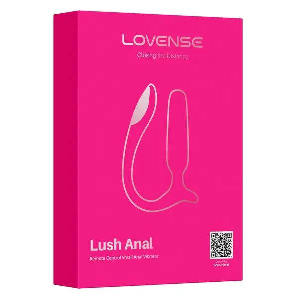 Смарт анален вибратор Lovense Lush Anal, Розов