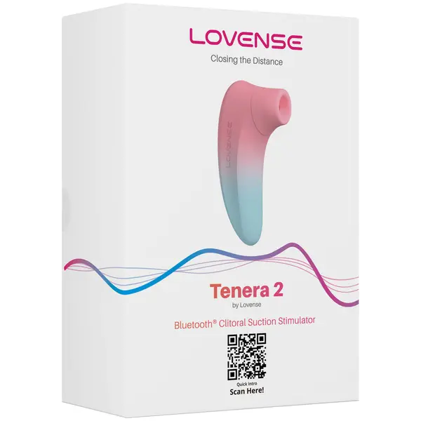 Смарт клиторен стимулатор с въздушни вълни Lovense Tenera 2, Многоцветен