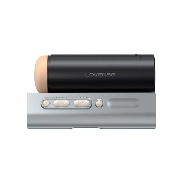 Смарт мастурбатор с тласкащо движение Lovense Solace Pro, Черен