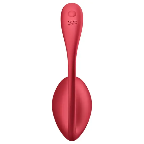 Смарт вибриращо яйце с App контрол Satisfyer Shiny Petal, Червено