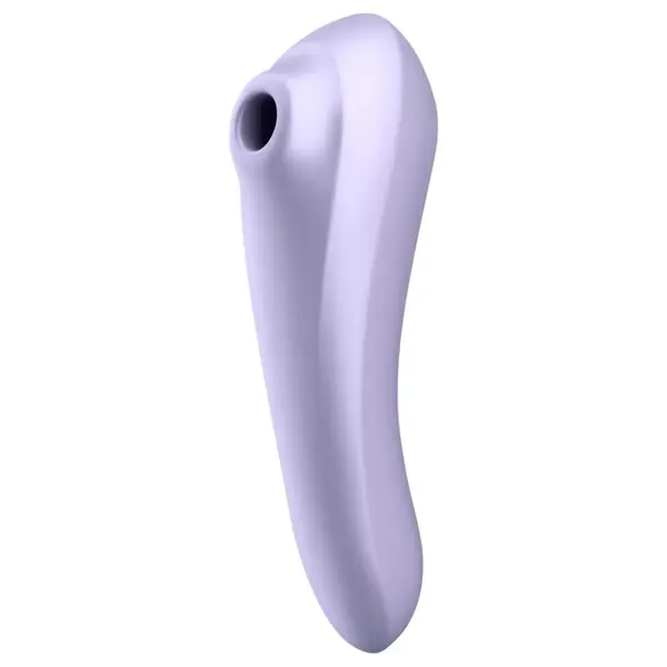 Смарт вибратор 2-в-1 с въздушни вълни и App контрол Satisfyer Dual Pleasure, Светлолилав