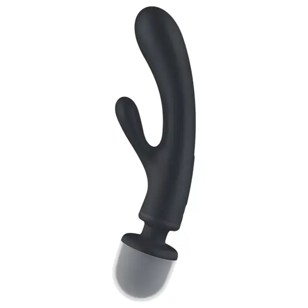 Мултифункционален вибратор 3-в-1 Satisfyer Triple Lover, Сребрист / Черен