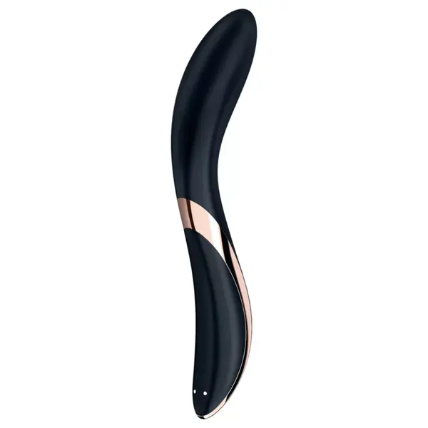 Вибратор за G-точка с подвижно топче Satisfyer Rrrolling, Черен