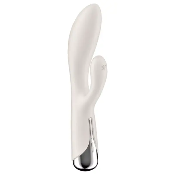 Въртящ се вибратор Заек Satisfyer Spinning Rabbit 1, Бежов