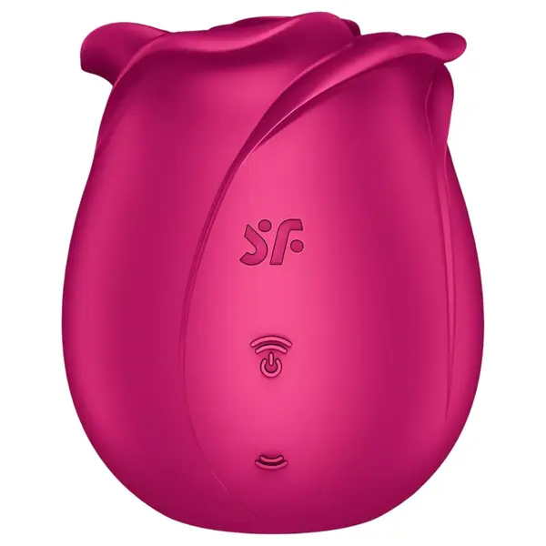 Клиторен стимулатор с въздушни вълни и Liquid Air Satisfyer Pro 2 Classic Blossom, Червен