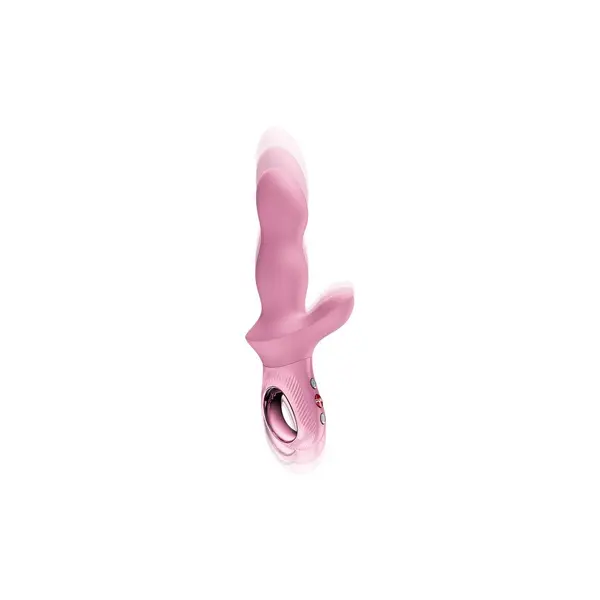 Вибратор за двойна стимулация с тласкащо движение Fun Factory BI STRONIC CRAVE, Розов