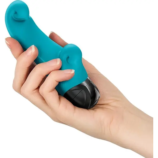 Вибратор за двойна стимулация Fun Factory Ocean, Аквамарин