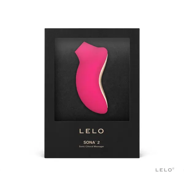 Клиторен стимулатор със звукови вълни LELO Sona 2, Вишна