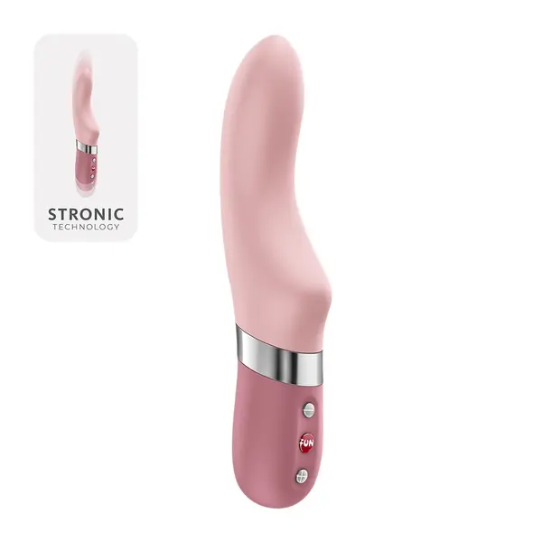 Пулсатор за G-точка с възвратно-постъпателно движение Fun Factory Stronic Oceania, Меко розов