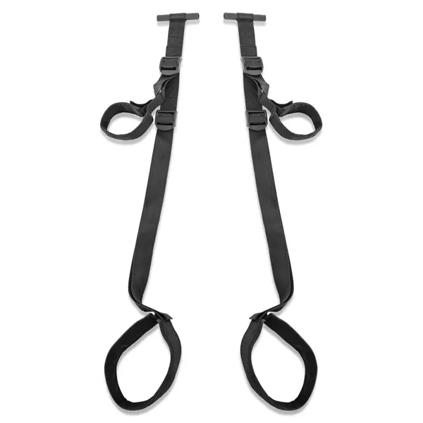 Секс люлка за врата с колани за ръце и крака Fantasy Door Swing Fetish Fantasy Series – черен