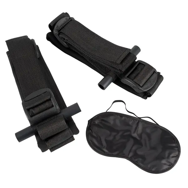 Секс люлка за врата с колани за ръце и крака Fantasy Door Swing Fetish Fantasy Series – черен