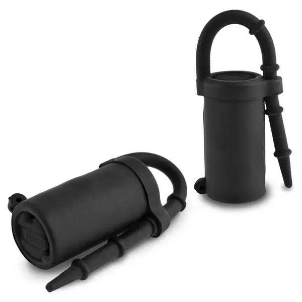 BDSM вибриращи щипки за зърна Nipple Teazers Fetish Fantasy Series, силикон, черен