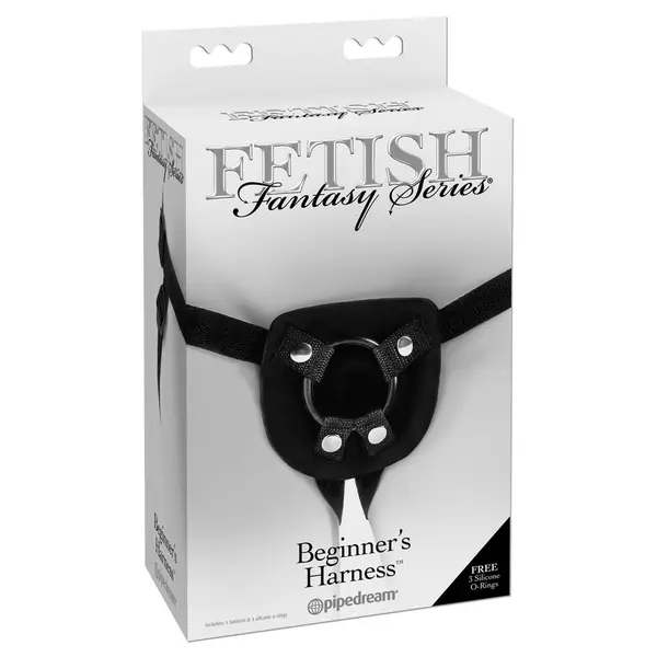 BDSM страпон колан за начинаещи Beginner's Harness Fetish Fantasy Series – черен