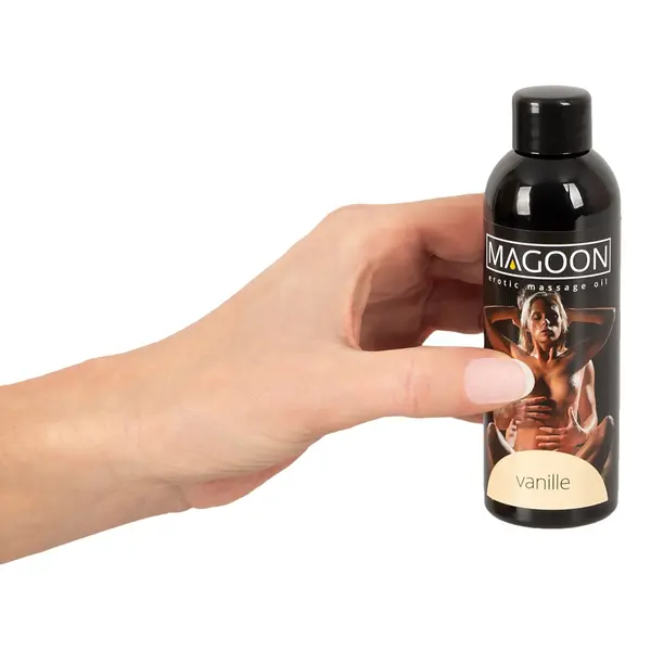 Еротично масажно масло с ванилия, Magoon Vanilla, лесно отмиващо се, 100 мл