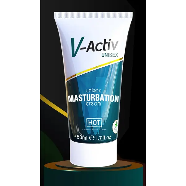 Унисекс крем за мастурбация със CBD, V-Activ Unisex, 50 мл – за клитора и пениса