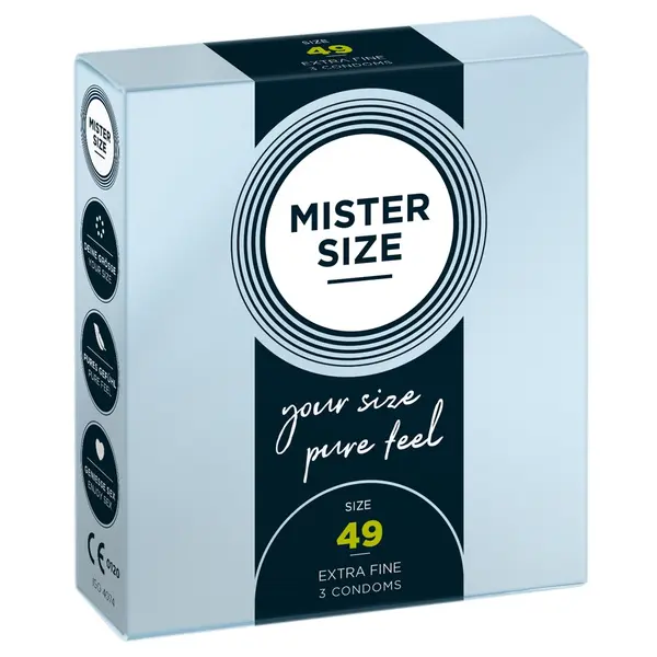 Презервативи Mister Size – 3 броя (Различни размери)
