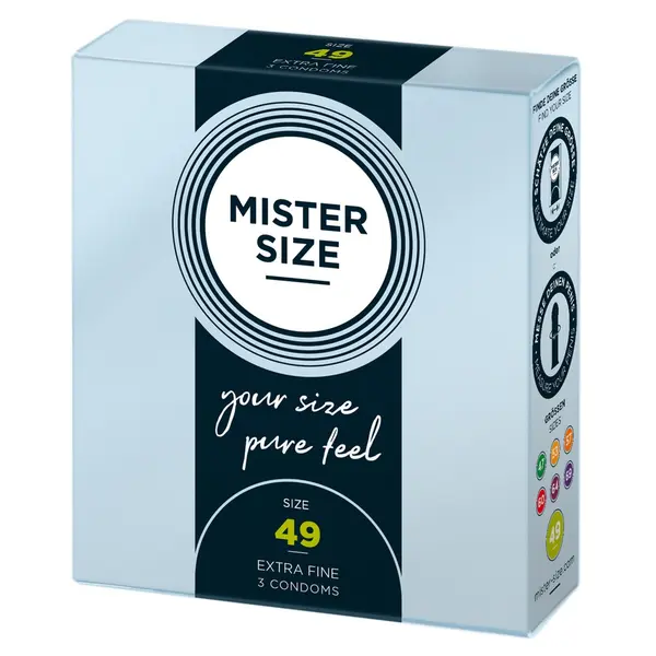 Презервативи Mister Size – 3 броя (Различни размери)