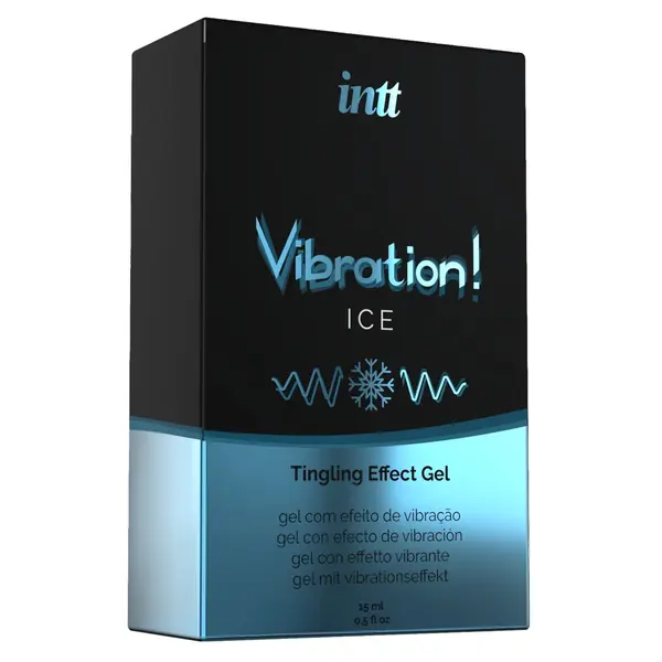Вибриращ гел с охлаждащ ефект, intt Vibration! Ice, 15 мл