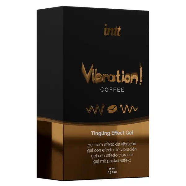 Вибриращ гел с вкус на кафе, intt Vibration! Coffee, 15 мл