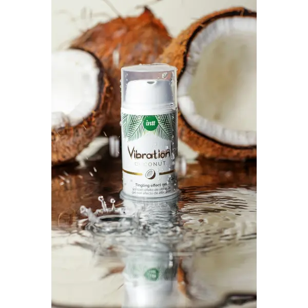 Вибриращ гел с вкус на кокос, intt Vibration! Coconut, 15 мл