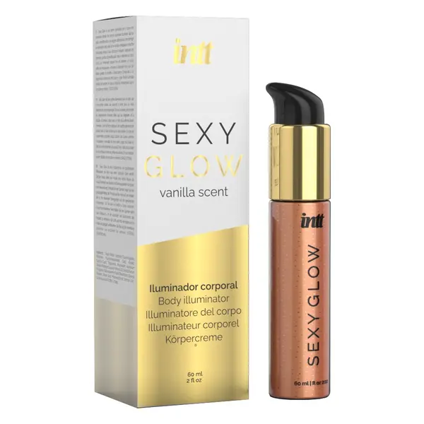 Крем за тяло със сияен ефект и лек тен, intt Sexy Glow, 60 мл