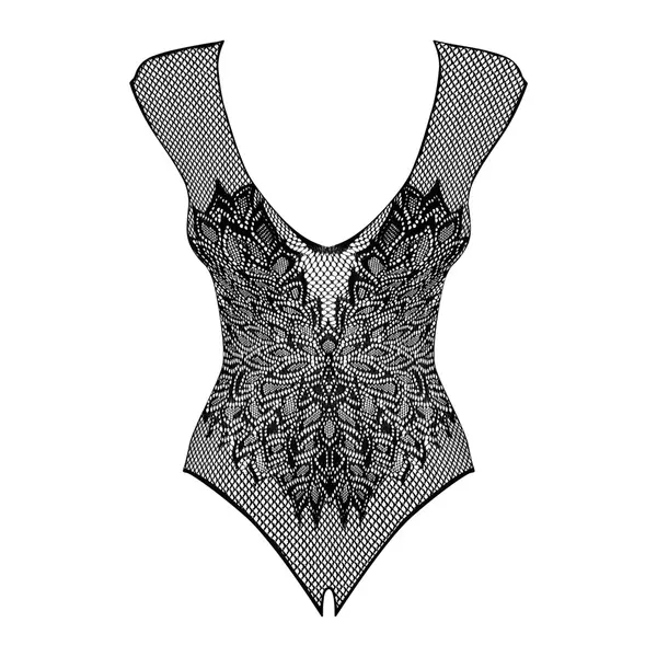 Еротично теди с мотив „крила“ и отворено дъно, Obsessive B137, S-L