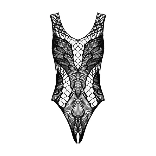 Еротично мрежесто теди с отворено дъно, Obsessive B138, S-L