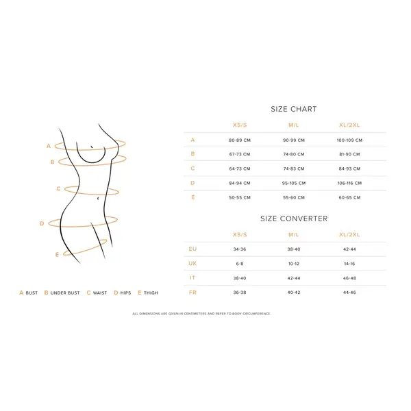 Еротичен костюм с отворено дъно и имитация на жартиери, Obsessive F240, S-L